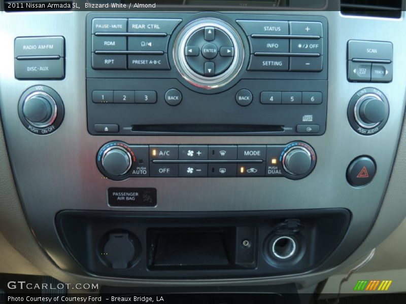Blizzard White / Almond 2011 Nissan Armada SL