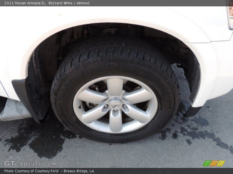 Blizzard White / Almond 2011 Nissan Armada SL