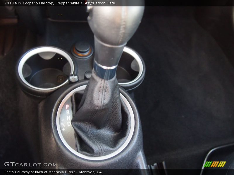 Pepper White / Grey/Carbon Black 2010 Mini Cooper S Hardtop