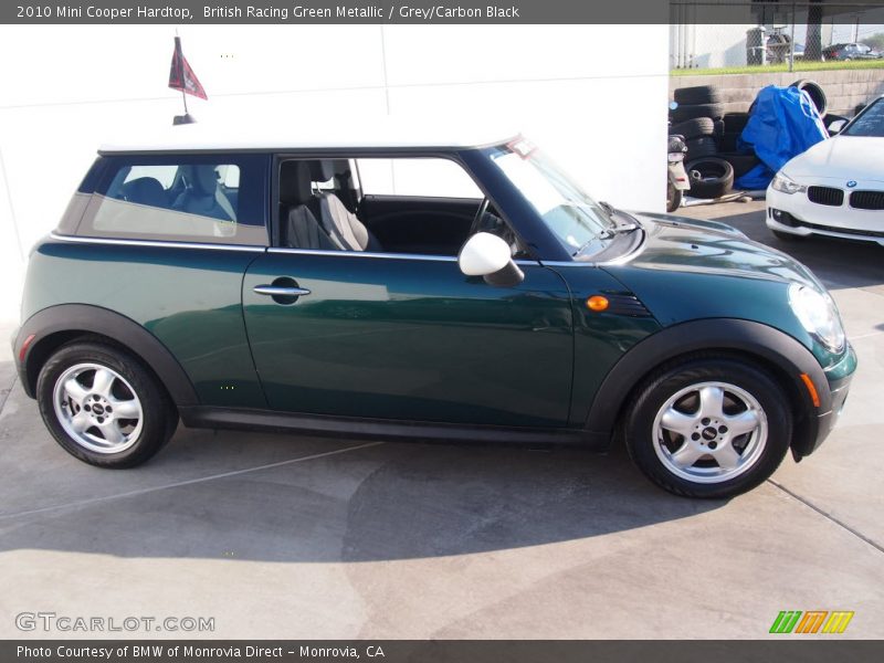 British Racing Green Metallic / Grey/Carbon Black 2010 Mini Cooper Hardtop
