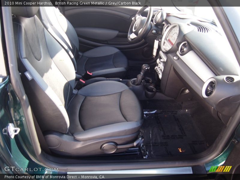 British Racing Green Metallic / Grey/Carbon Black 2010 Mini Cooper Hardtop