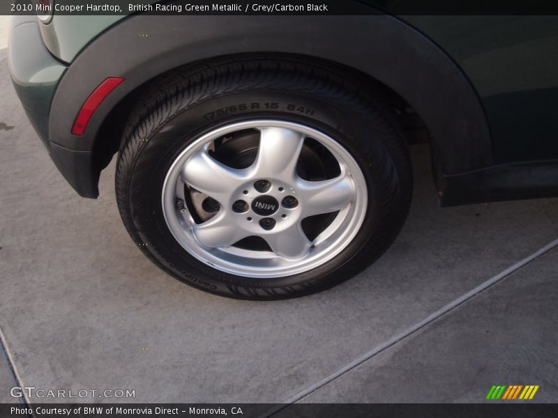 British Racing Green Metallic / Grey/Carbon Black 2010 Mini Cooper Hardtop