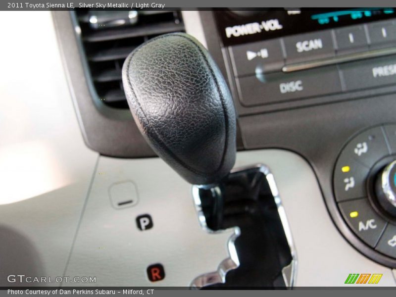 Silver Sky Metallic / Light Gray 2011 Toyota Sienna LE