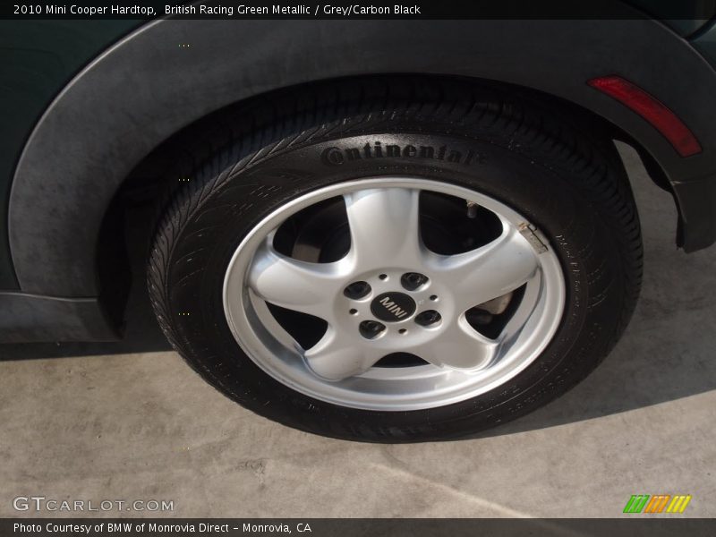 British Racing Green Metallic / Grey/Carbon Black 2010 Mini Cooper Hardtop