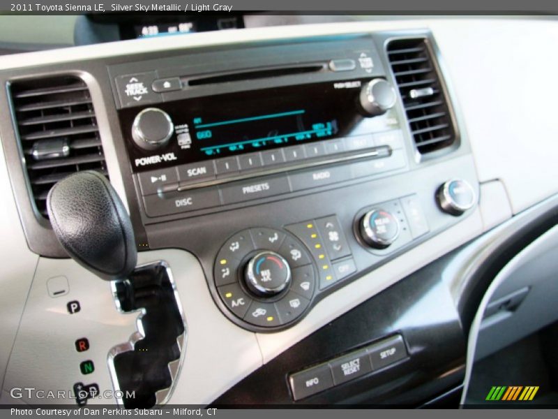 Silver Sky Metallic / Light Gray 2011 Toyota Sienna LE