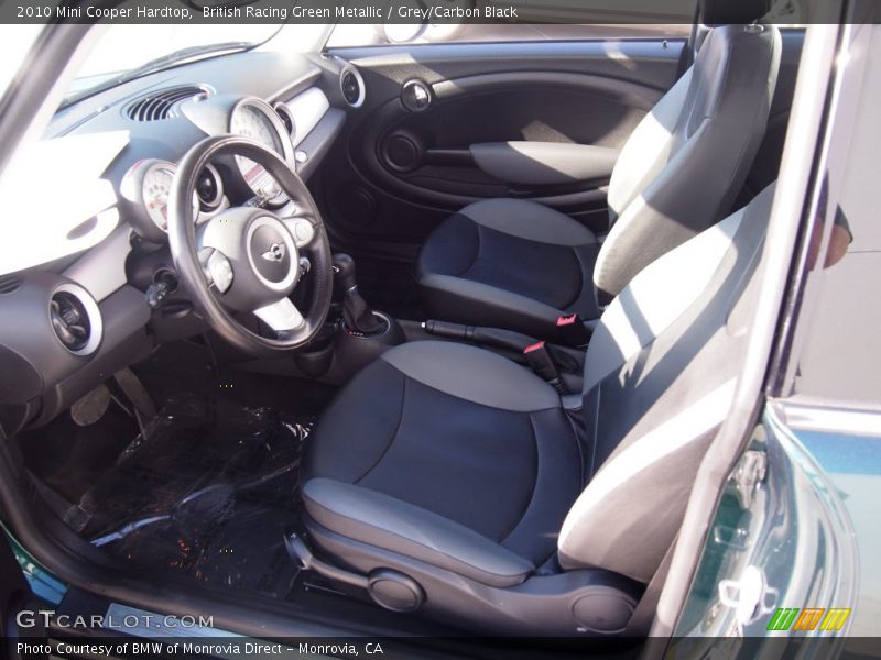 British Racing Green Metallic / Grey/Carbon Black 2010 Mini Cooper Hardtop