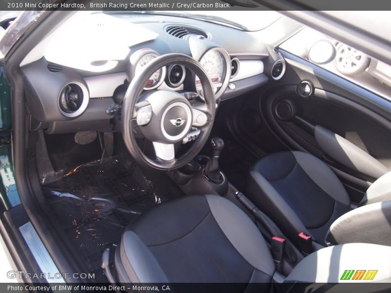 British Racing Green Metallic / Grey/Carbon Black 2010 Mini Cooper Hardtop