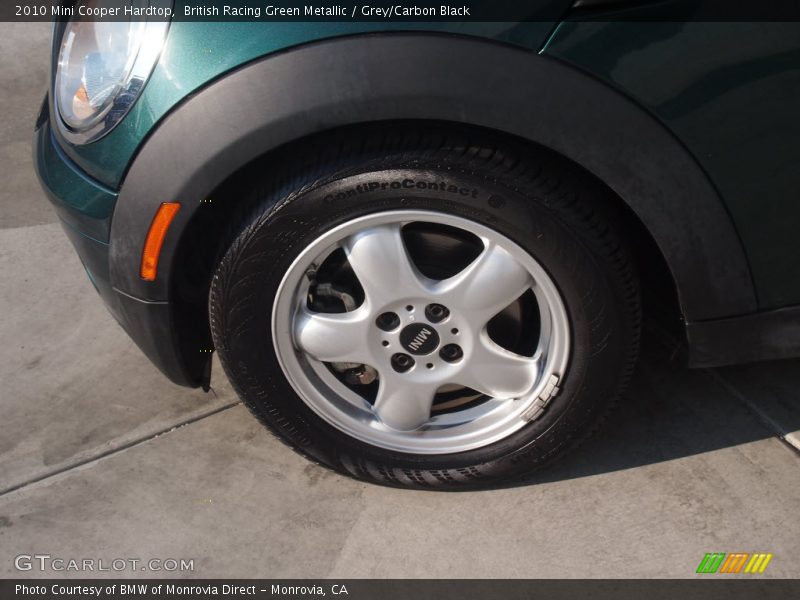 British Racing Green Metallic / Grey/Carbon Black 2010 Mini Cooper Hardtop
