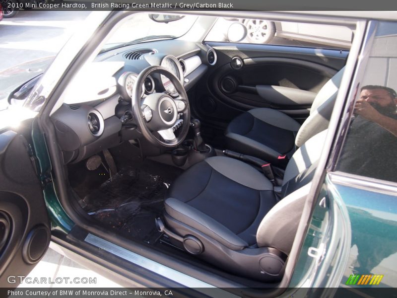 British Racing Green Metallic / Grey/Carbon Black 2010 Mini Cooper Hardtop