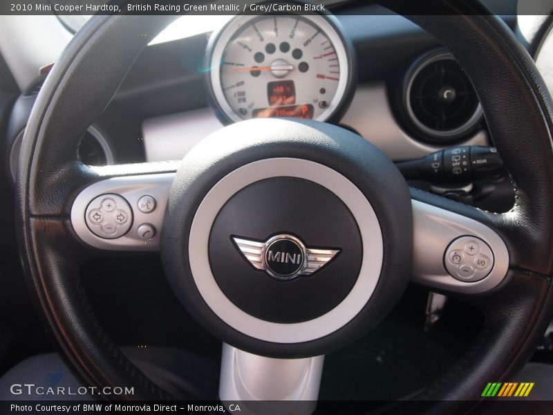 British Racing Green Metallic / Grey/Carbon Black 2010 Mini Cooper Hardtop