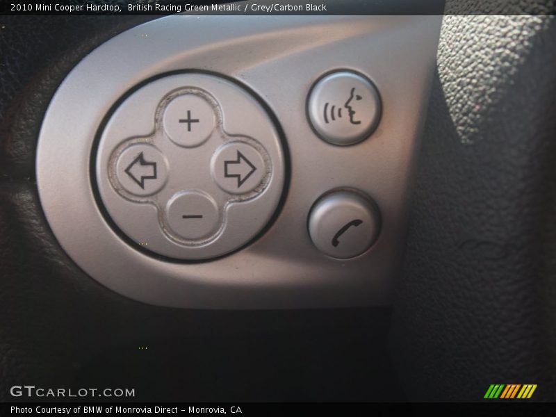 British Racing Green Metallic / Grey/Carbon Black 2010 Mini Cooper Hardtop