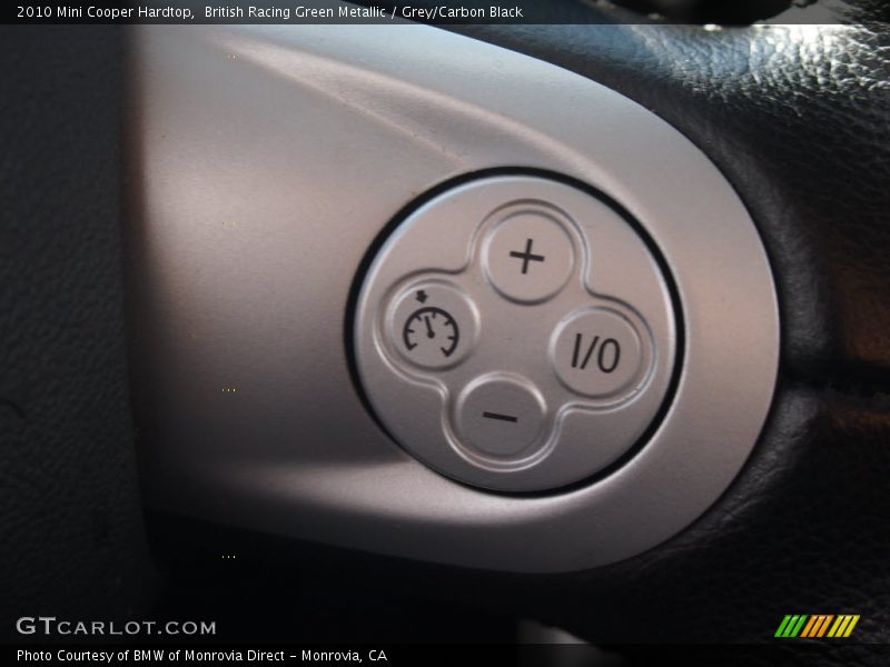 British Racing Green Metallic / Grey/Carbon Black 2010 Mini Cooper Hardtop