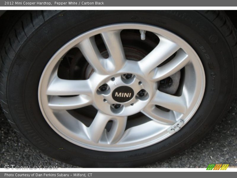 Pepper White / Carbon Black 2012 Mini Cooper Hardtop