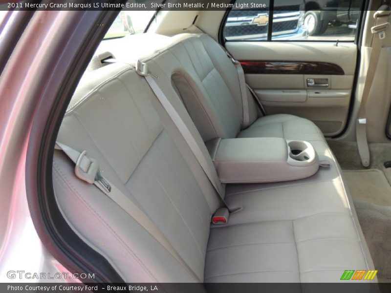 Silver Birch Metallic / Medium Light Stone 2011 Mercury Grand Marquis LS Ultimate Edition