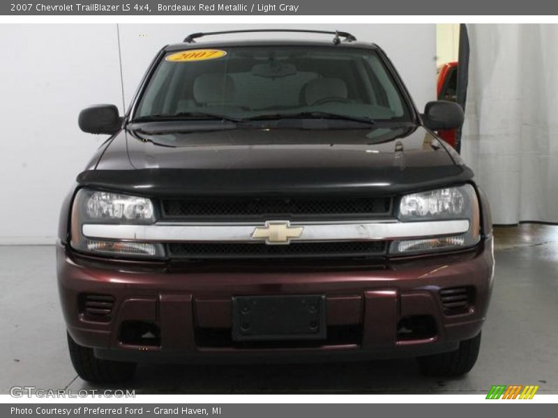 Bordeaux Red Metallic / Light Gray 2007 Chevrolet TrailBlazer LS 4x4