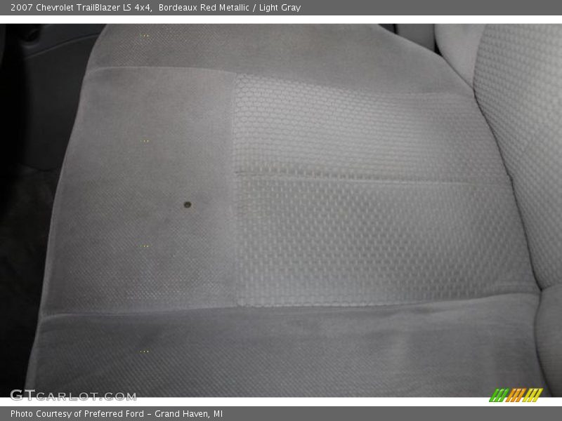 Bordeaux Red Metallic / Light Gray 2007 Chevrolet TrailBlazer LS 4x4
