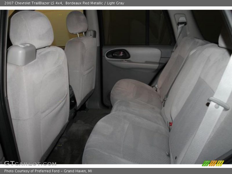 Bordeaux Red Metallic / Light Gray 2007 Chevrolet TrailBlazer LS 4x4