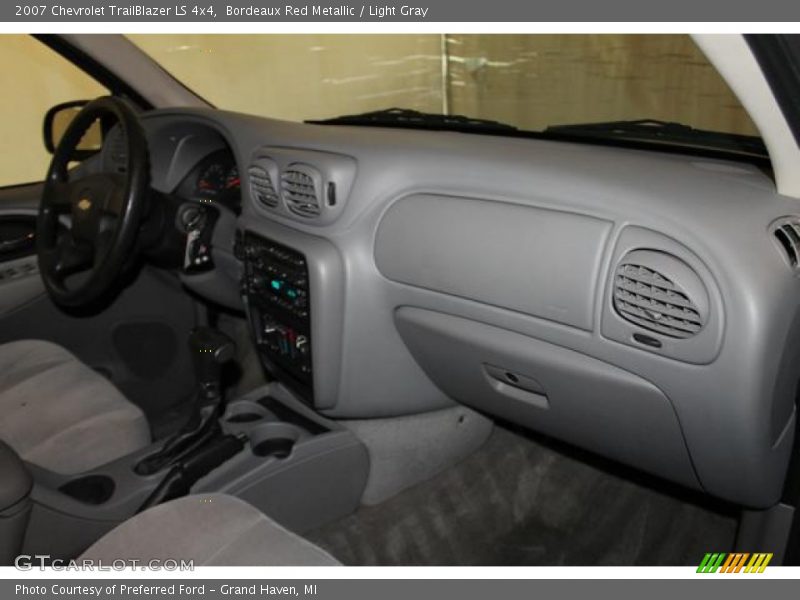 Bordeaux Red Metallic / Light Gray 2007 Chevrolet TrailBlazer LS 4x4