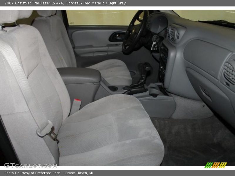 Bordeaux Red Metallic / Light Gray 2007 Chevrolet TrailBlazer LS 4x4