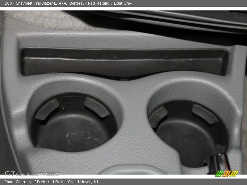 Bordeaux Red Metallic / Light Gray 2007 Chevrolet TrailBlazer LS 4x4