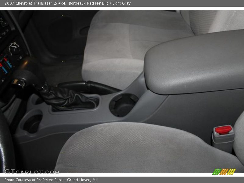 Bordeaux Red Metallic / Light Gray 2007 Chevrolet TrailBlazer LS 4x4