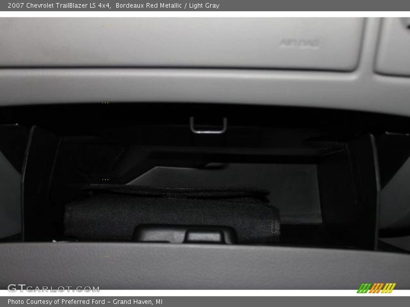 Bordeaux Red Metallic / Light Gray 2007 Chevrolet TrailBlazer LS 4x4