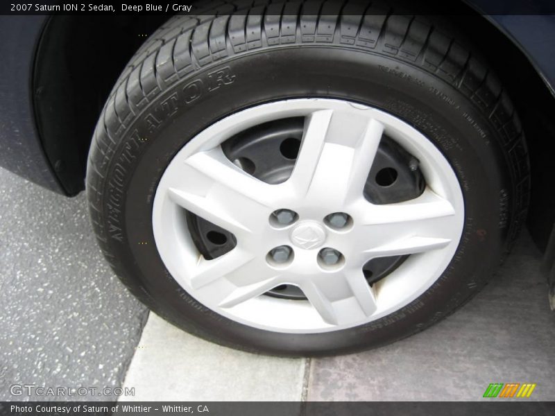 Deep Blue / Gray 2007 Saturn ION 2 Sedan