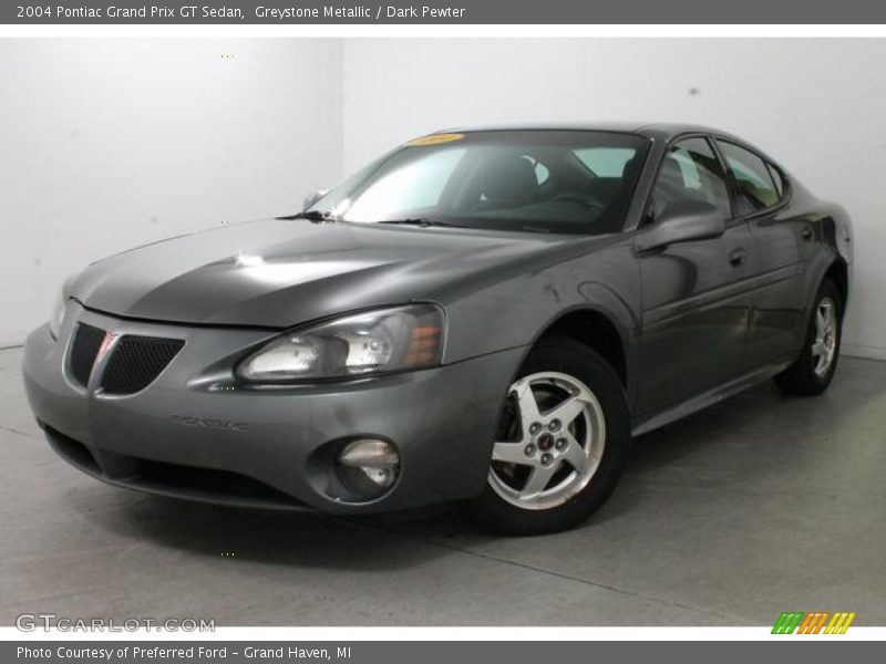 Greystone Metallic / Dark Pewter 2004 Pontiac Grand Prix GT Sedan