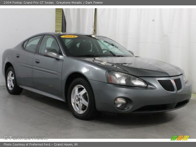 Greystone Metallic / Dark Pewter 2004 Pontiac Grand Prix GT Sedan