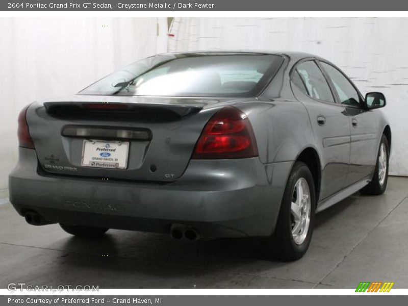 Greystone Metallic / Dark Pewter 2004 Pontiac Grand Prix GT Sedan