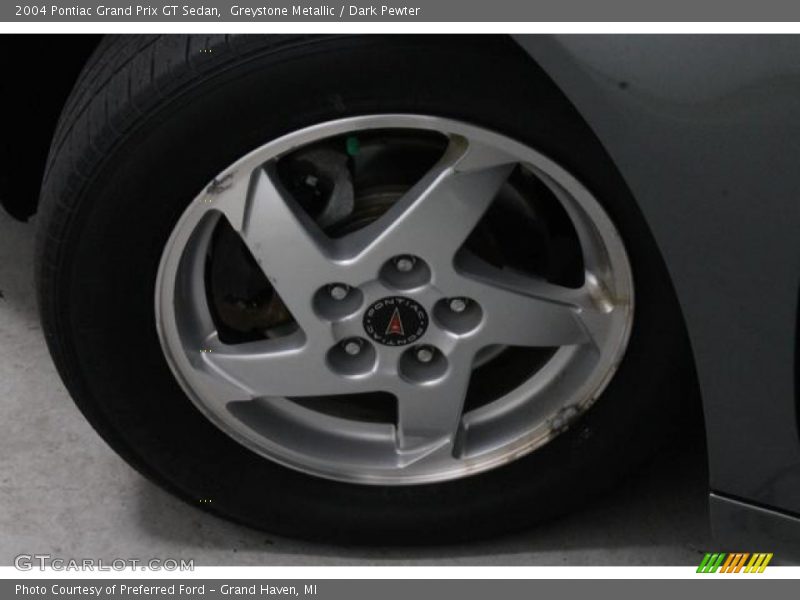Greystone Metallic / Dark Pewter 2004 Pontiac Grand Prix GT Sedan