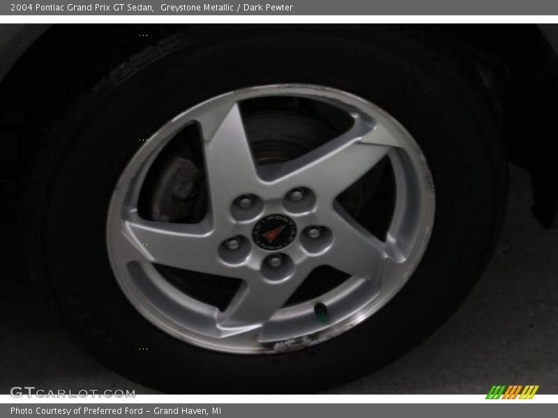 Greystone Metallic / Dark Pewter 2004 Pontiac Grand Prix GT Sedan
