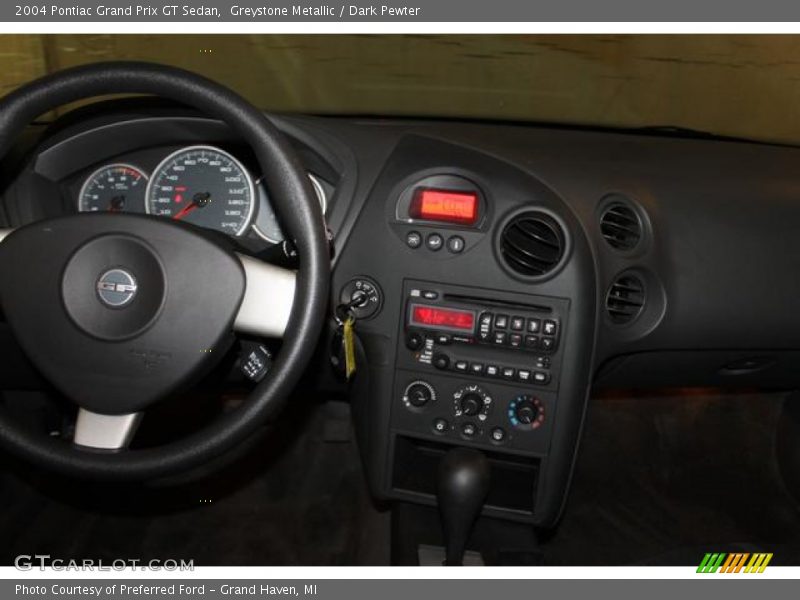 Greystone Metallic / Dark Pewter 2004 Pontiac Grand Prix GT Sedan