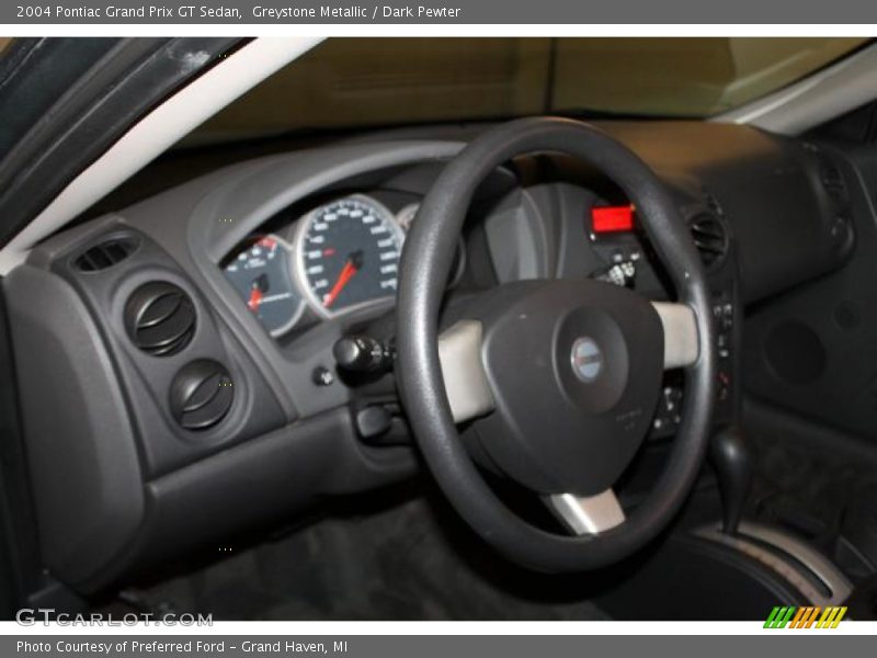 Greystone Metallic / Dark Pewter 2004 Pontiac Grand Prix GT Sedan