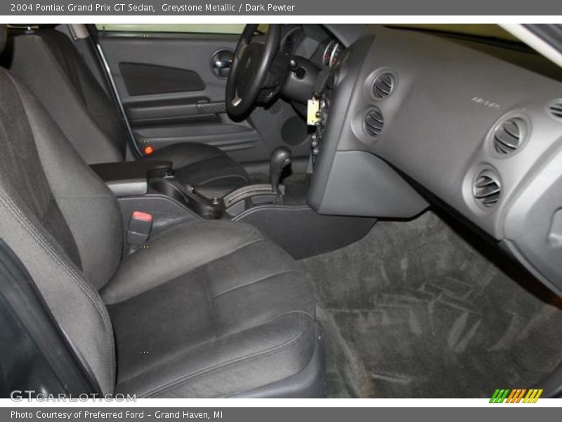 Greystone Metallic / Dark Pewter 2004 Pontiac Grand Prix GT Sedan