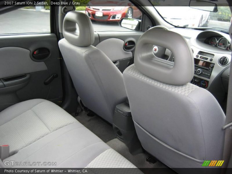 Deep Blue / Gray 2007 Saturn ION 2 Sedan