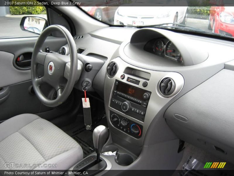 Deep Blue / Gray 2007 Saturn ION 2 Sedan