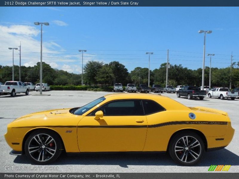  2012 Challenger SRT8 Yellow Jacket Stinger Yellow