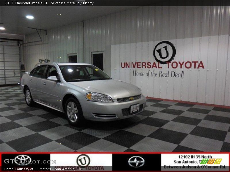 Silver Ice Metallic / Ebony 2013 Chevrolet Impala LT