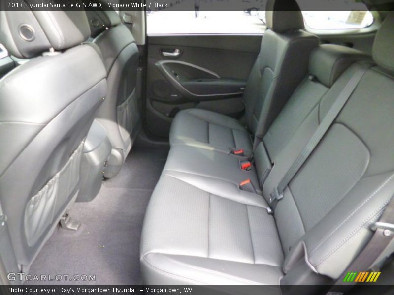 Rear Seat of 2013 Santa Fe GLS AWD