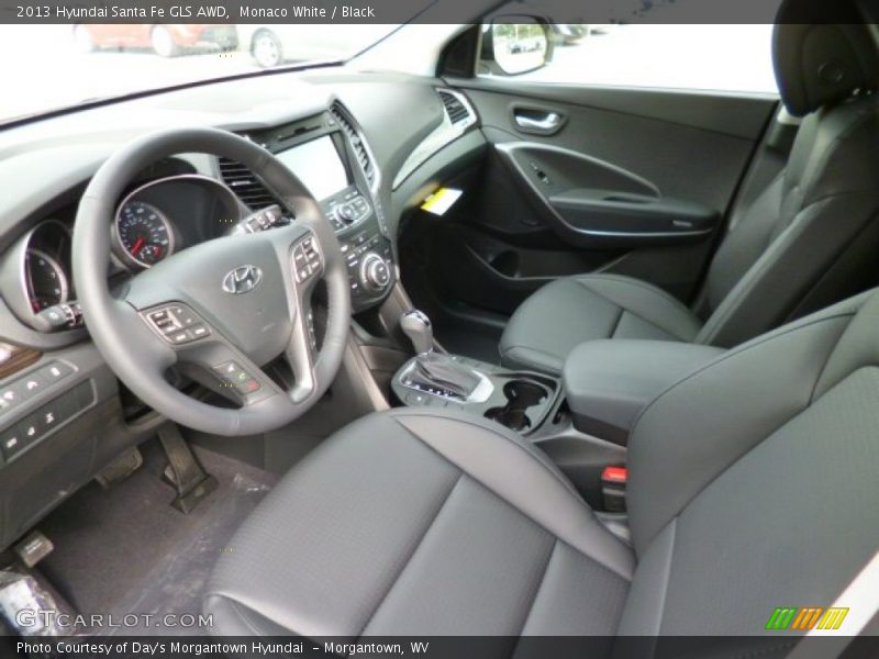 Black Interior - 2013 Santa Fe GLS AWD 