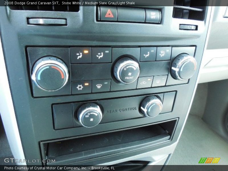 Stone White / Medium Slate Gray/Light Shale 2008 Dodge Grand Caravan SXT
