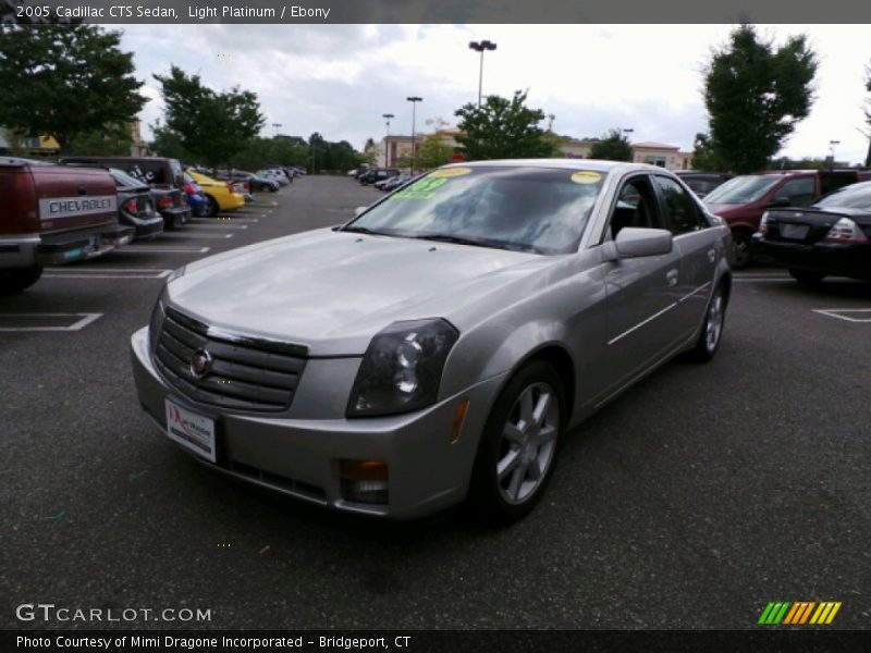 Light Platinum / Ebony 2005 Cadillac CTS Sedan
