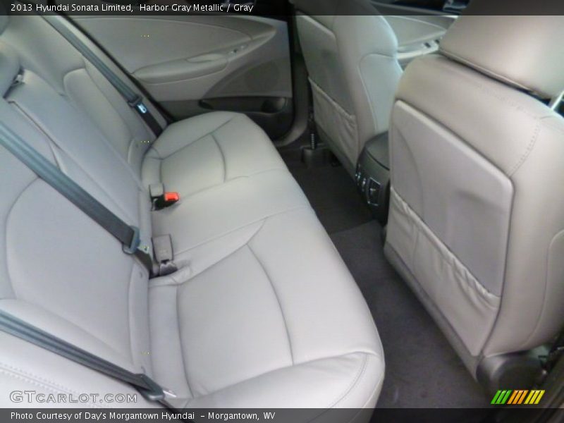 Harbor Gray Metallic / Gray 2013 Hyundai Sonata Limited