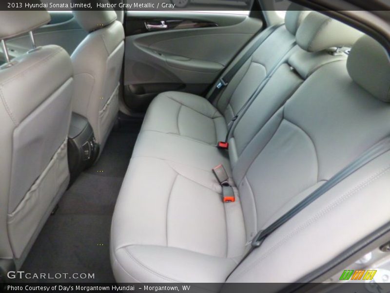 Harbor Gray Metallic / Gray 2013 Hyundai Sonata Limited