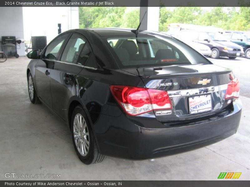 Black Granite Metallic / Jet Black 2014 Chevrolet Cruze Eco