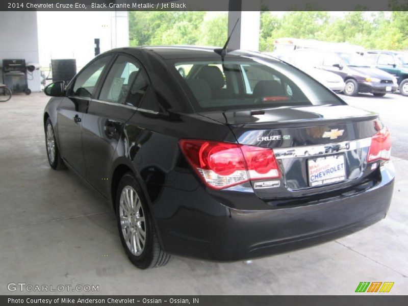 Black Granite Metallic / Jet Black 2014 Chevrolet Cruze Eco