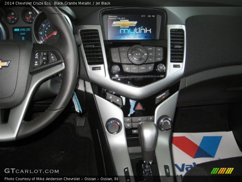 Black Granite Metallic / Jet Black 2014 Chevrolet Cruze Eco