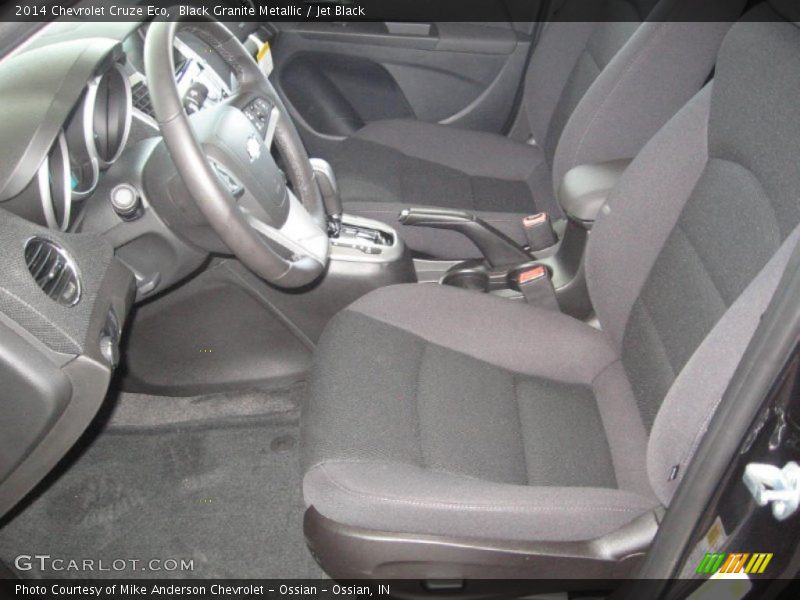 Black Granite Metallic / Jet Black 2014 Chevrolet Cruze Eco