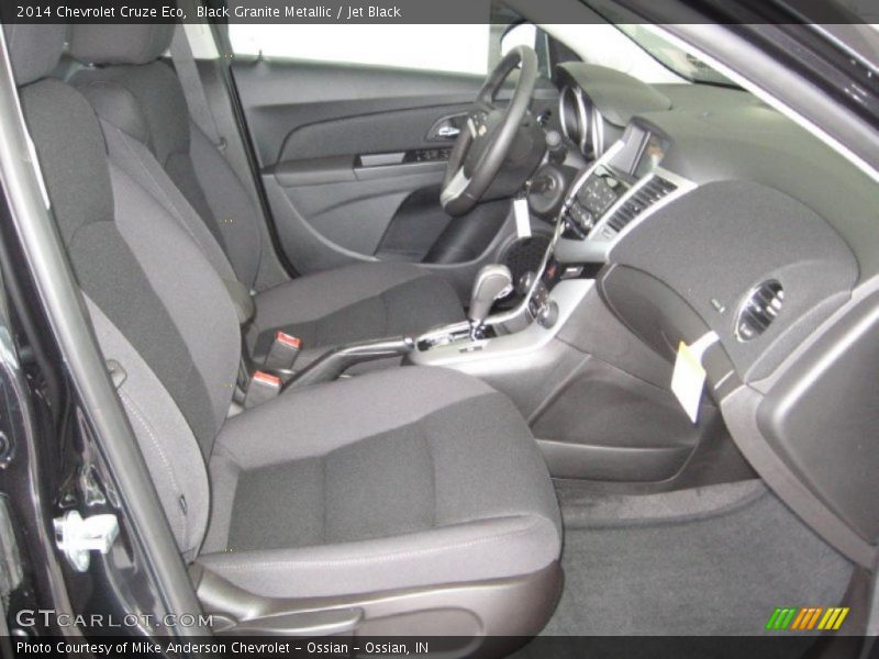 Black Granite Metallic / Jet Black 2014 Chevrolet Cruze Eco